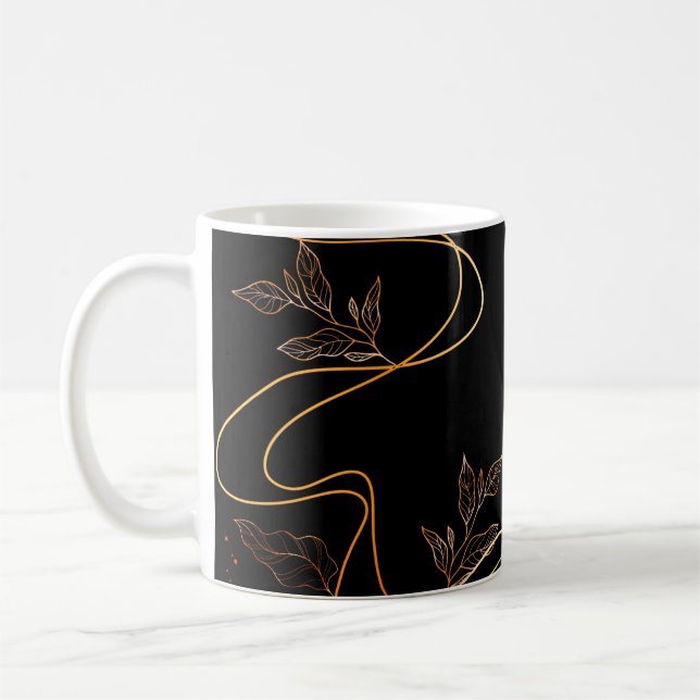 Elegant Memorial Keepsake Minimalist Mug  (Left)