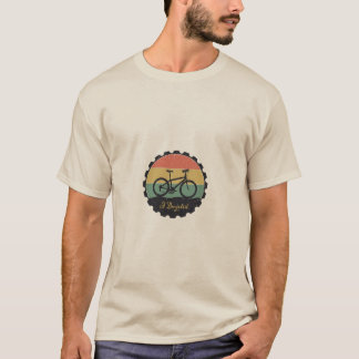 Elegant men's T-shirt with a luxurious design