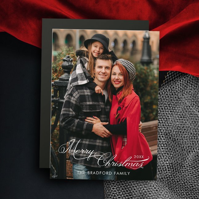 Elegant Merry Christmas Calligraphy 1-Photo (Creator Uploaded)