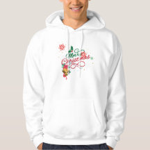 Elegant "Merry Christmas" Calligraphy T-Shirt with