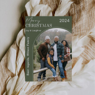 Elegant Merry Christmas Card Template