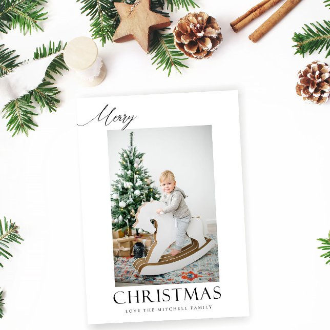 Elegant Merry Christmas Photo (Creator Uploaded)