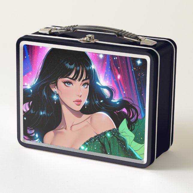 Elegant Metal Lunchbox (Front)