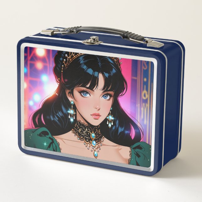 Elegant Metal Lunchbox (Front)