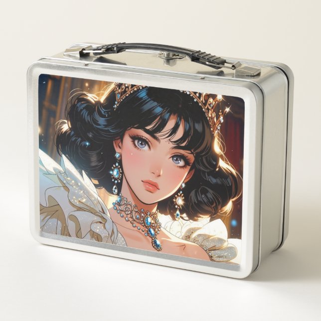 Elegant Metal Lunchbox (Back)