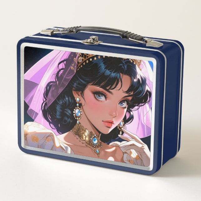 Elegant Metal Lunchbox (Front)
