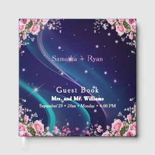 Elegant Metallic Event Keepsake Guest Book