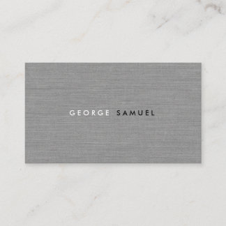 Elegant Minimal Business Branding Business Card