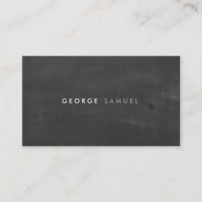 Elegant Minimal Business Branding Business Card (Front)