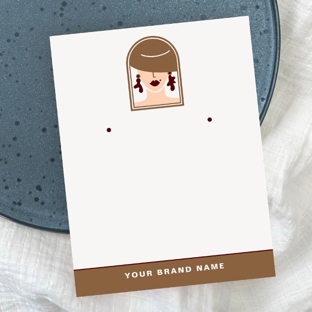 Elegant Minimal Holder for designer jewellery Scri Business Card (Creator Uploaded)