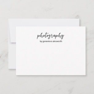 Elegant Minimal Simple Modern Business Card