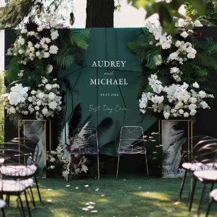 Elegant, Minimal Wedding Window Cling