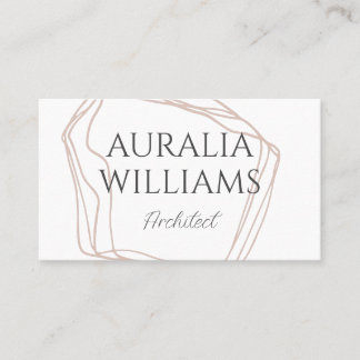 Elegant Minimalist  Business Card