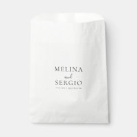 Elegant Minimalist Calligraphy Wedding 