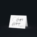 Elegant Minimalist Christmas Greeting Holiday Card<br><div class="desc">Feel free to contact me if you need any help or new item. I respond soon.</div>
