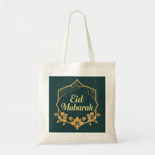 Elegant Minimalist Eid Mubarak Tote Bag