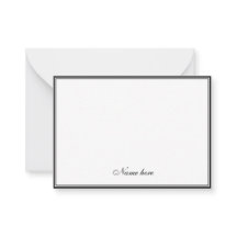 Elegant minimalist elegant &white two border