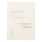 Elegant Minimalist Ivory Wedding Invitation