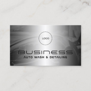 Elegant minimalist modern automotive business car business card