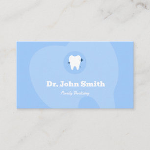 Elegant Minimalist Modern Dentist Appointment Business Card