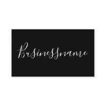 Elegant minimalist modern trendy black and white