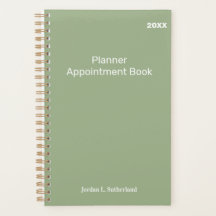 Elegant Minimalist Personalised Logo Sage Green