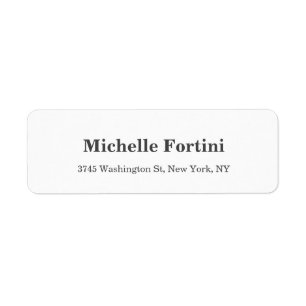 Elegant Minimalist Plain Modern Stylish