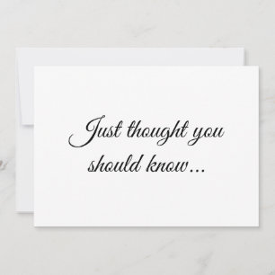 Elegant Minimalist Pregnancy Announcement