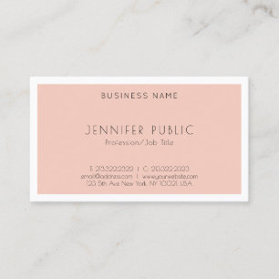 Elegant Minimalist Professional Modern Template Business Card