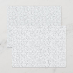 Elegant Minimalist School Pattern Card