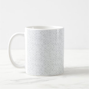 Elegant Minimalist School Pattern Coffee Mug