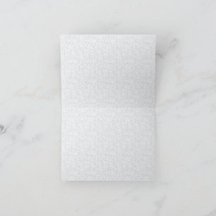 Elegant Minimalist School Pattern Thank You Card