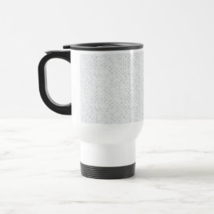 Elegant Minimalist School Pattern Travel Mug