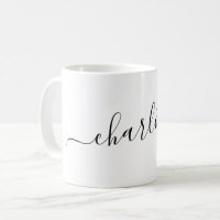 Elegant Minimalist Script Modern Name Personalised
