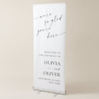 Elegant Minimalist Simple Classy Wedding Welcome