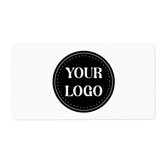 Elegant, Minimalist & Sleek Black QR Code Logo  (Front)