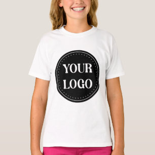 Elegant, Minimalist & Sleek Black QR Code Logo  T-Shirt