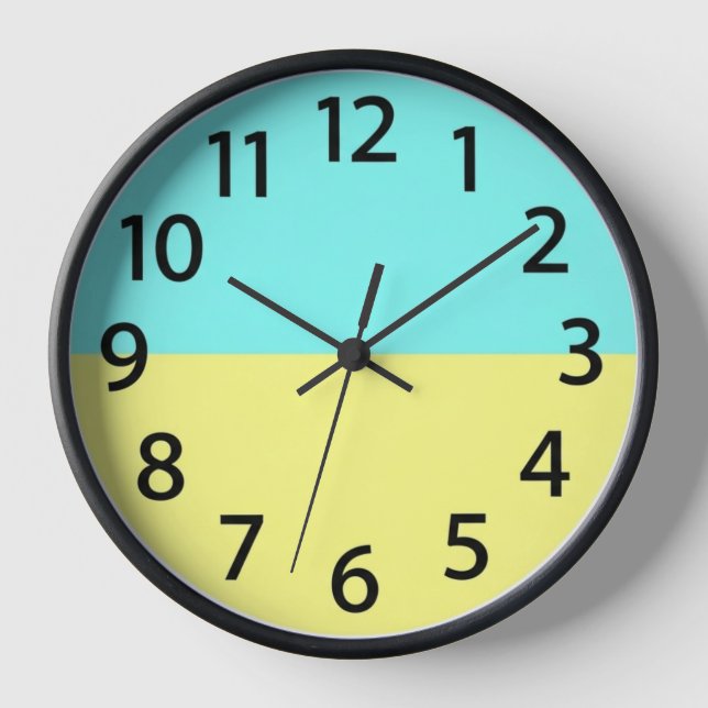 Elegant Minimalist Wall Clock (Front)