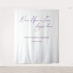 Elegant Minimalist Wedding Backdrops Banner Tapestry