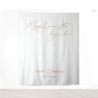 Elegant Minimalist Wedding Backdrops Banner