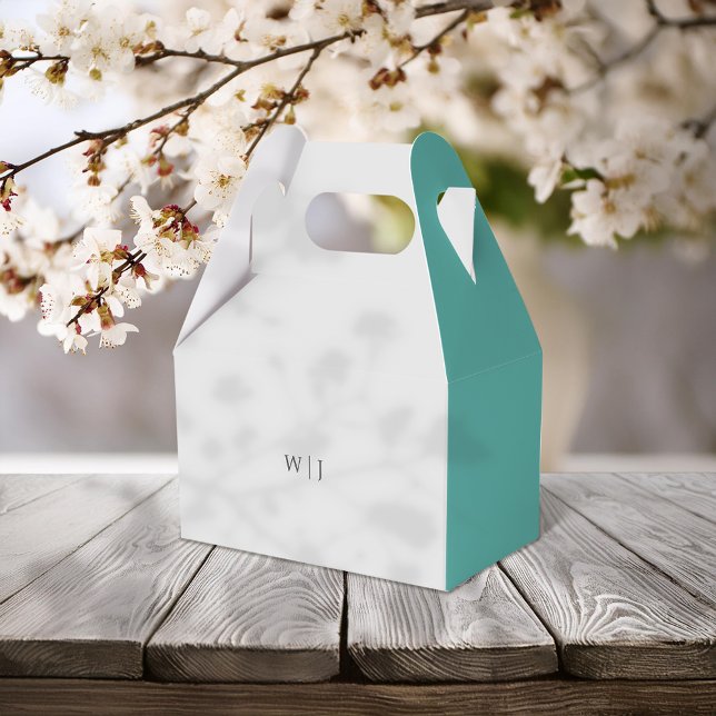 Elegant minimalist wedding Favor Box (Creator Uploaded)