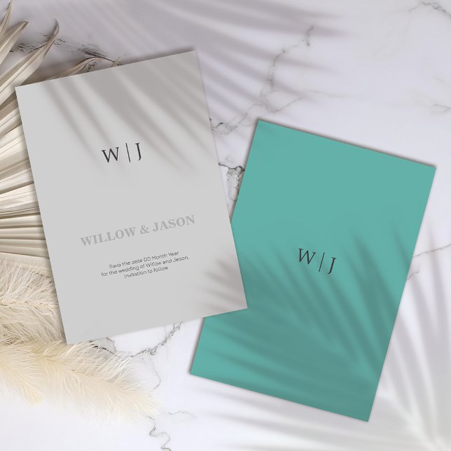 Elegant minimalist wedding save the date (Creator Uploaded)