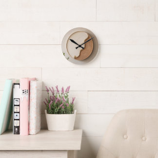 Elegant Minimalist Yin Yang Wall Clock Decor