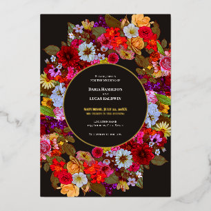 Elegant Mixed Flower Arrangement Wedding Circle