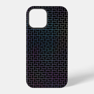 Elegant Modern Abstract Colourful Basket Pattern iPhone 12 Pro Case