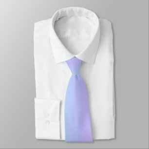 Elegant Modern Abstract Rainbow Colour Purple Blue Tie