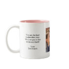 Elegant, Modern Best Godmother Photo Coffee Mug