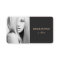 Elegant Modern Black Salon Photography Photo Card