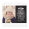 Elegant Modern Chalkboard Christmas Photo Card