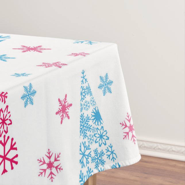 Elegant Modern Christmas tree Tablecloth (In Situ)